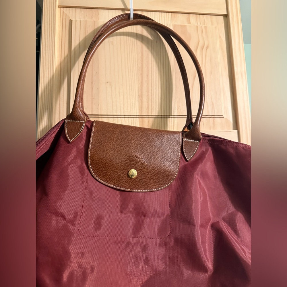 Burgundy Women's Tote Bag